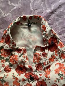 Zara Floral Top