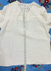 White Translucent Top