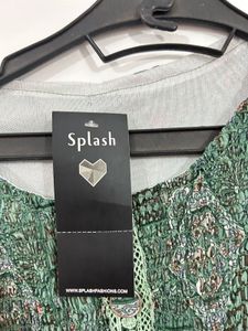Women Green Top