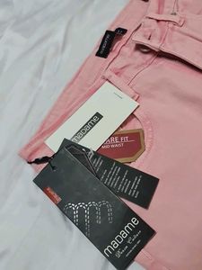 Branded Pink Flare Jeans