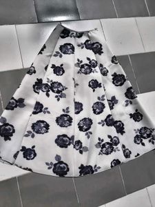 Floral Print Skirt