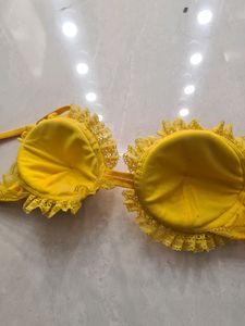 Price Drop ellow Beach Bra