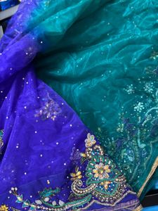 Embroidered Indian Fabric