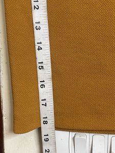 Mustard Yellow Wide Neck  Top