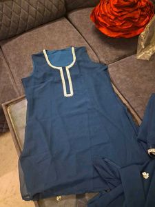 Elegant Blue Kurta Set