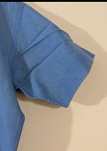 Blue Short Sleeve Shirt
