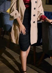 Crunched Stretchable Shein New Skirt