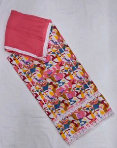 Punjabi Cotton Suits With Tye Dye Duppata