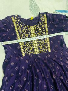 Elegant Purple Kurta Set