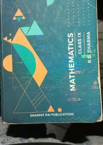 Class 9th RD Sharma Mathematics Book