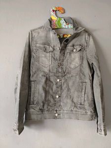 Gray Denim Jacket Brand New