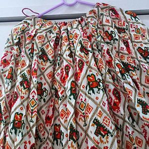 Navratri White Choli