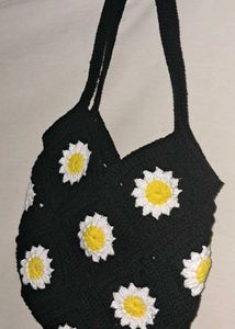 Daisy Crochet Handbag