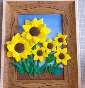 Floral Clay On Canvas 🌸