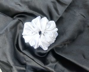 White Scrunchie