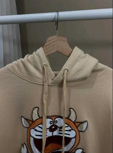 gucci x doraemon hooded