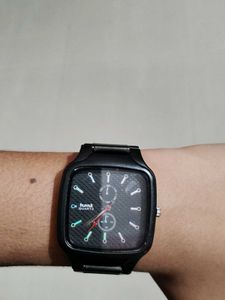 Sleek Black Wrist Watch