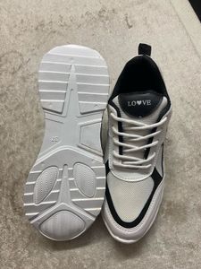 Love White Fashion Sneakers