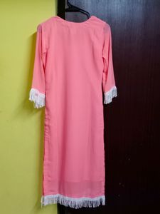 Pearl Work Georgette Heavy Suit set