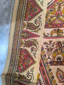 Elegant Orange Ethnic Saree