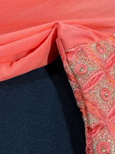 Coral &amp; Green Kurta Sets &amp; Suits