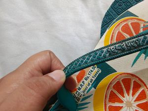 Sea Green Women Flipflops