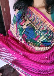 Beautiful Printed Saree💗