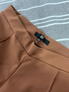 Brown Wide Leg Pants