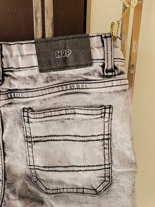 Unisex  Grey Denim Shorts