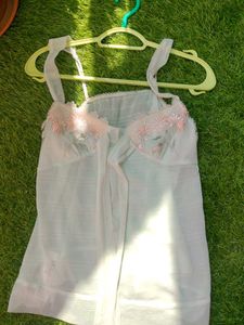 Sheer Embroidered Camisole