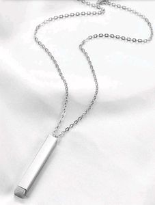 Secret Bar Pendant Necklace