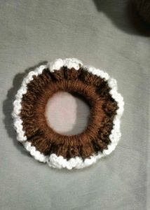 Crocheted Hair Scrunchie