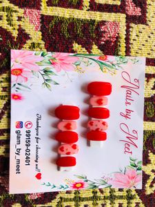 Red Heart Press-On Nails