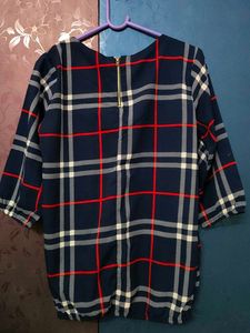Plaid Top