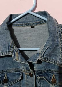 Distressed Denim Jacket