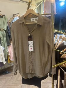 Zara Brown Shirt