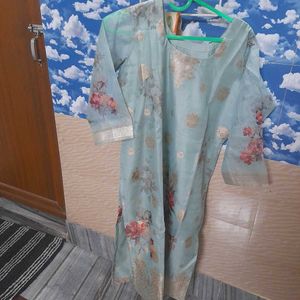 Floral Print Kurta Set
