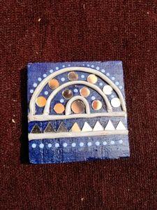 Small Size Rectangular Shaped Lipan Art