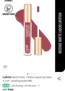 Makeup Essentials Lakme &amp; Sleek Blush Palette