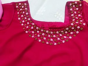 Beautiful dual-shade kurti