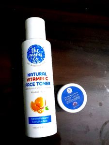 Original BRAND Toner & Night Cream.