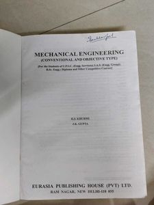 Mechanical Engineering Book