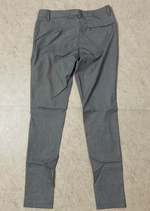 Annabelle - Women Grey Checked Trouser