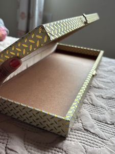 Glittery Gold Box