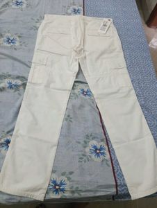 LawmanPg3 White Cargo Pants