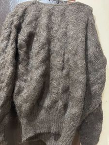 Vintage Brown Knit Sweater