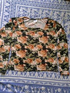 Floral Long Sleeve Top