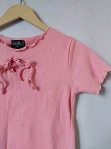 Cute Pink Heart Tee