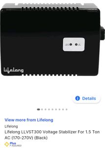 Lifelong Stabilizer 1.50 Ton A.C