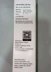 Bentica HydraGlow Facewash